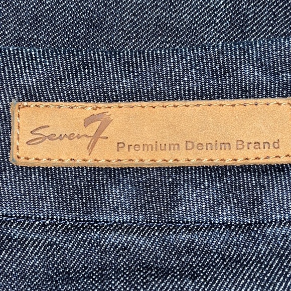 SEVEN 7 regular bootcut denim jeans. Women’s size 24 - Picture 7 of 13